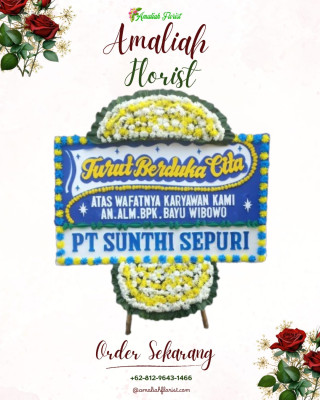 Papan Bunga Duka di Parungseah