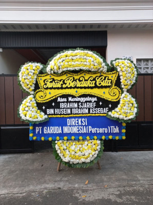 Papan Bunga Duka di Parungseah