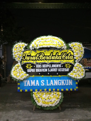 Papan Bunga Duka di Parungseah